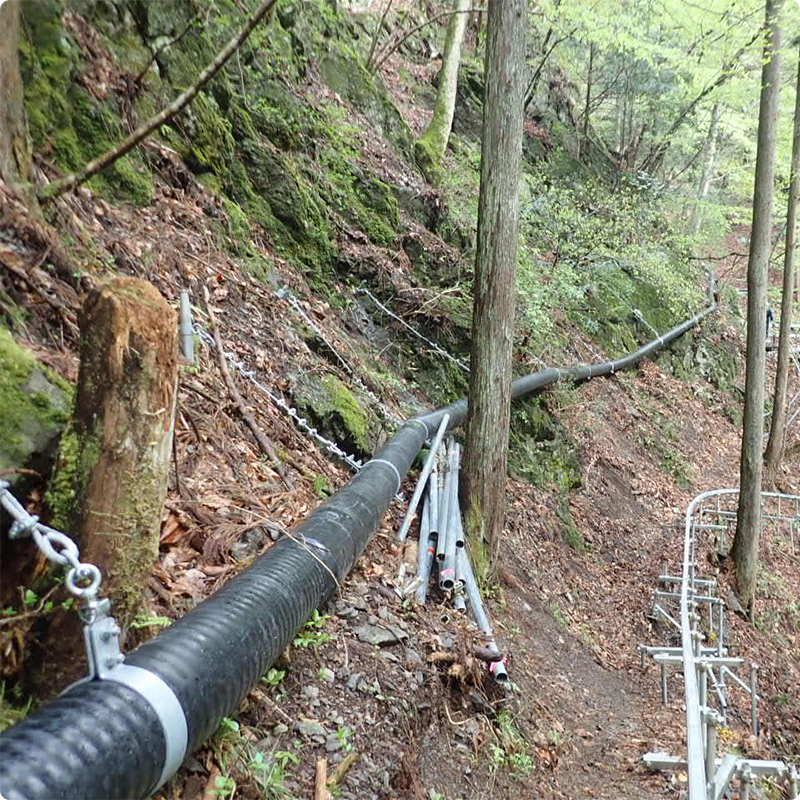 山岳配管