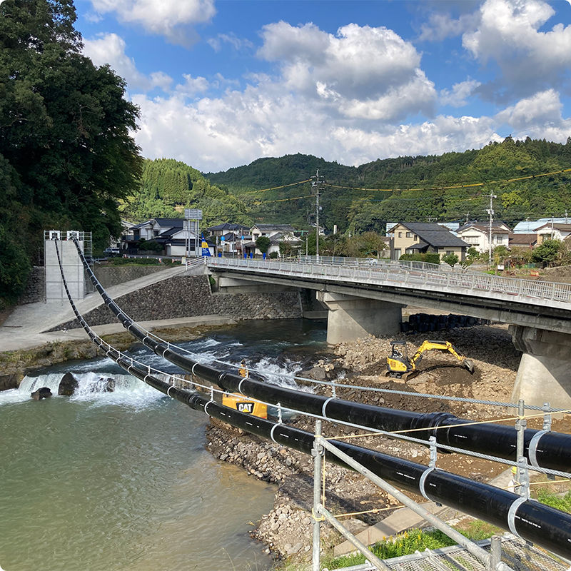 吊配管(災害復旧)